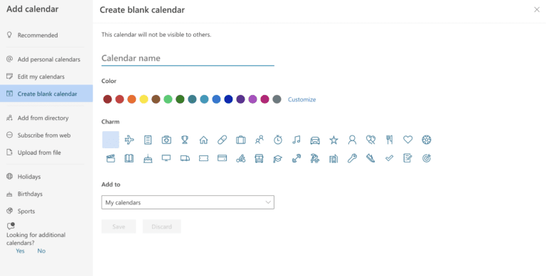 How To Create a Shared Calendar in Outlook & Office 365?