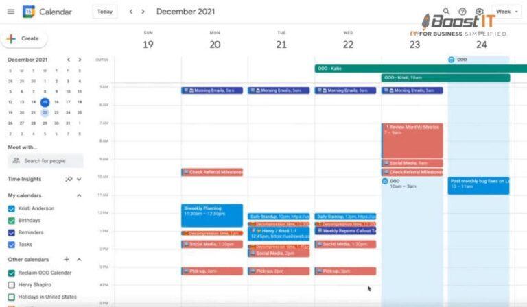 How To Create A Shared Calendar | Boost IT