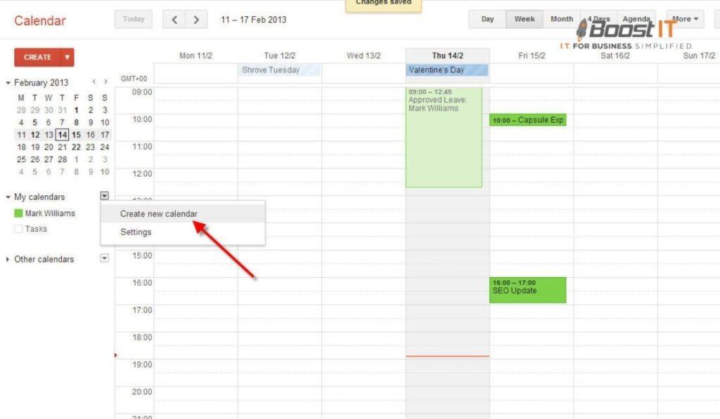 How to Create a Shared Calendar